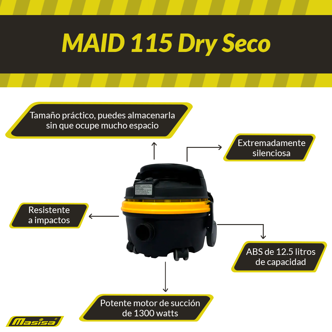 Aspiradora Industrial Maid 115
