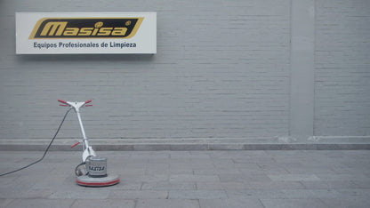 Pulidora de Pisos D-2015 Con Base Discos y Cepillo Alfombra
